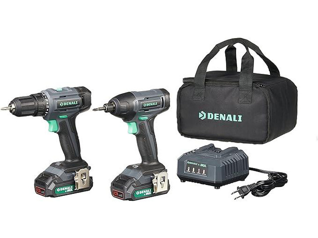 Refurbished: Denali SKIL 20V Cordless Drill Impact Driver Combo 2 ...