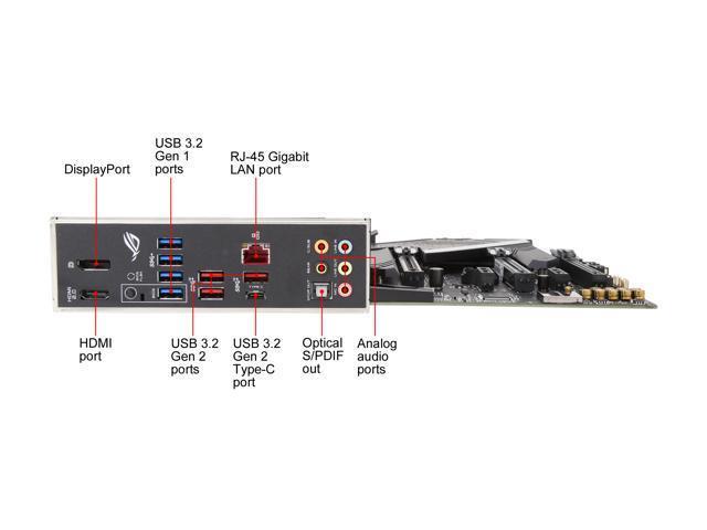 Refurbished: ASUS AMD AM4 ROG Strix X570-F Gaming ATX Motherboard