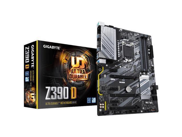 Intel Z390 Motherboard GIGABYTE Z390 D for High Performance Gaming Build
