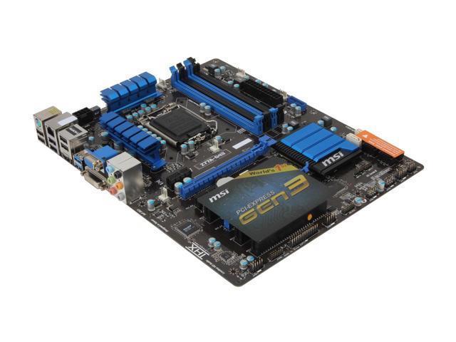 MSI Z77A-G43 LGA 1155 Intel Z77 HDMI SATA 6Gb/s USB 3.0 ATX Intel Motherboard with UEFI BIOS