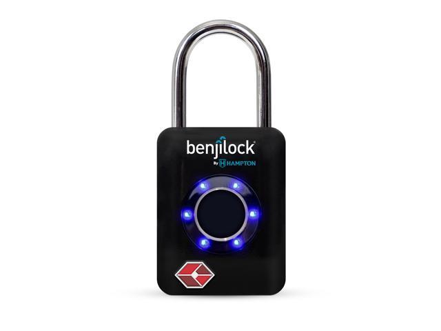 Used - Good: BenjiLock® By Hampton TSA Approved Fingerprint Padlock - Matte  Black 