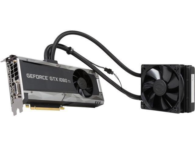 EVGA GeForce GTX 1080 Ti SC2 HYBRID GAMING, 11GB GDDR5X, HYBRID & LED, iCX Technology - 9 Thermal Sensors Video Graphics Card - Newegg.com