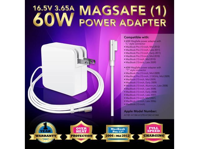 New Power Charger 60w Ac Adapter For 07 08 09 10 11 Apple Macbook 13 A1181 06 09 Za Apple 60w Newegg Com