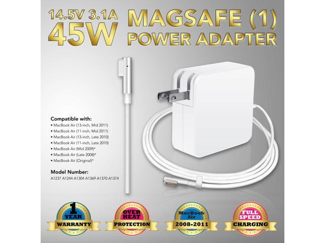 45w Power Supply Charger Adapter For Apple Macbook Air A1237 A1369 A1370 A1374 Before Mid 12 Models Newegg Com