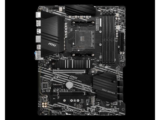 MSI B550-A PRO AMD Socket B550 AM4 ATX M.2 Desktop Motherboard B