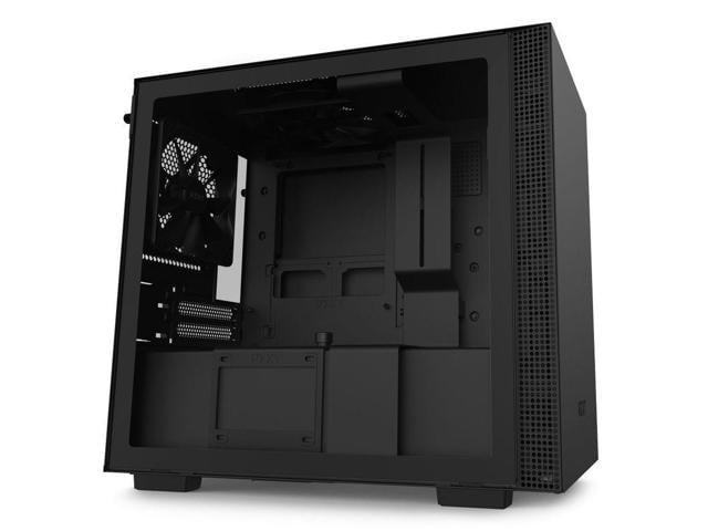 Refurbished: NZXT H210i CA-H210i-B1 Black Mini-ITX Tower Desktop ...