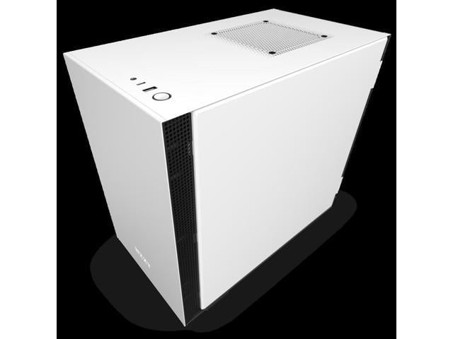 Refurbished: NZXT H210i CA-H210i-W1 White Mini-ITX Tower Desktop ...