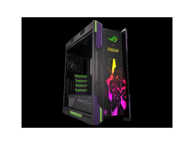 Refurbished: ASUS ROG Strix Helios GX601 EVA EDITION Black ATX Mid