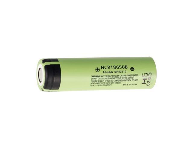 3.7 Volt Panasonic 18650 Lithium Ion Battery (3400 mAh)