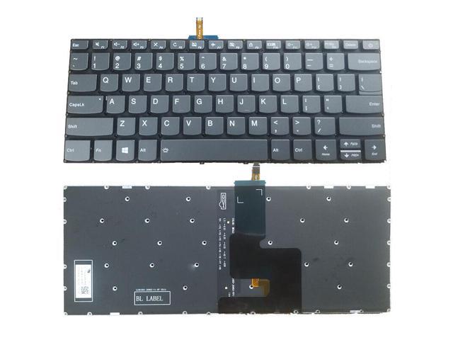 US Black Keyboard for Lenovo IdeaPad Slim 1-14AST-05 NO Frame