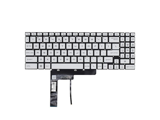 Tastiera per Laptop MSI GF66 GF76 GL76 GL66 GP76 MS-1582 MS-17L1 MS-17H3 con Tasti RGB e Cerniere di Ricambio 7 Tastiera per Laptop MSI GF66 GF76 GL76 GL66 GP76 MS-1582 MS-17L1 MS-17H3 con Tasti RGB e Cerniere di Ricambio 7