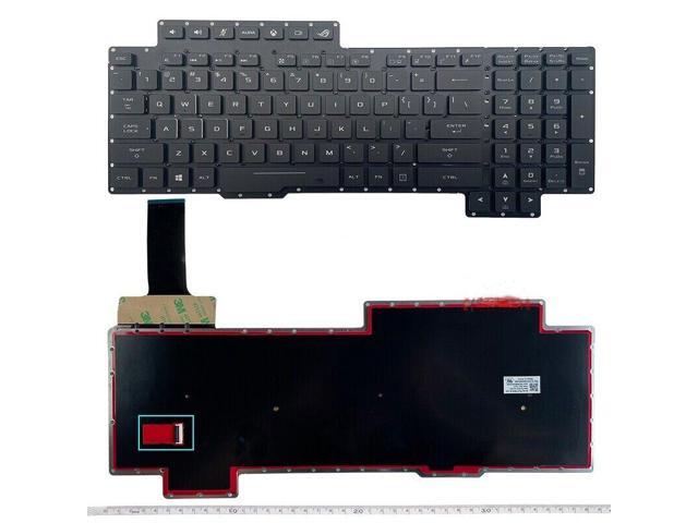 Clavier AZERTY Topcase Asus ROG Griffin G703GI/G703GS - Rétroéclairé - Neuf