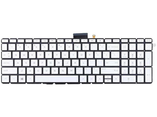 Us Silver Backlit Keyboard For Hp Pavilion 15 Cd 15z Cd000 15 Cd001ca