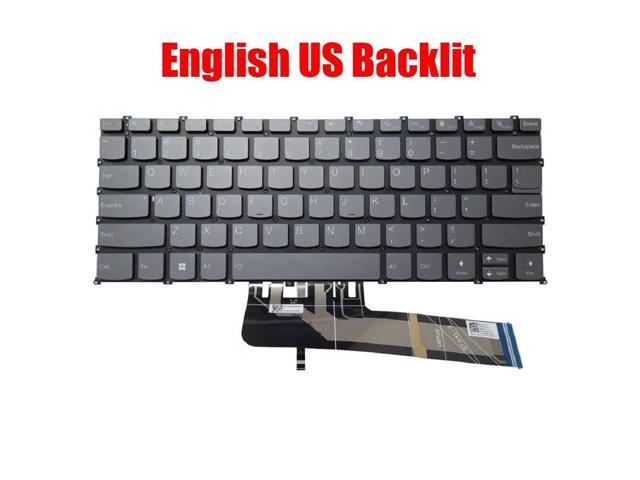 Laptop Keyboard For Lenovo ThinkBook 14p G2 ACH English US Backlit Gray ...