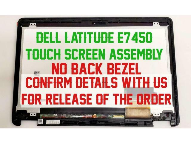 14 0 Lcd Screen Touch Digitizer Assembly For Dell Latitude E7450 Fhd Black Newegg Com