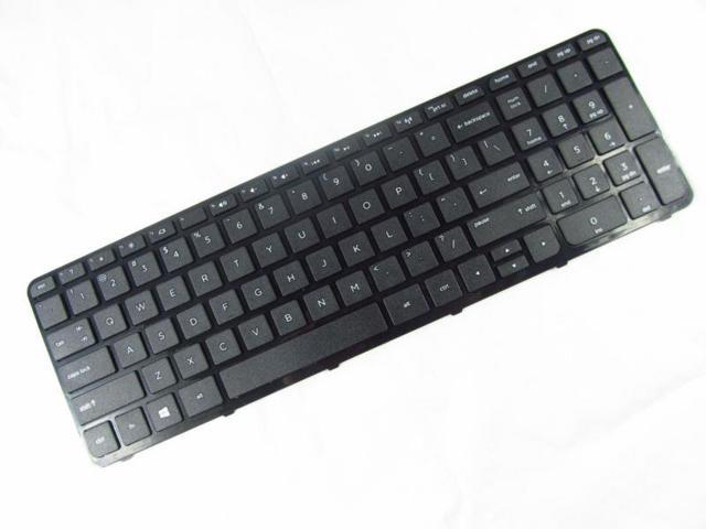 Original New For HP 250 G2 255 G2 256 G2 US Black Keyboard with Frame ...