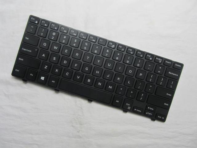 New US Black Keyboard with Frame no-Backlit for Dell Inspiron 14-5000 Series 14.1 14-5447 5458 5459 5452 5455 Series 