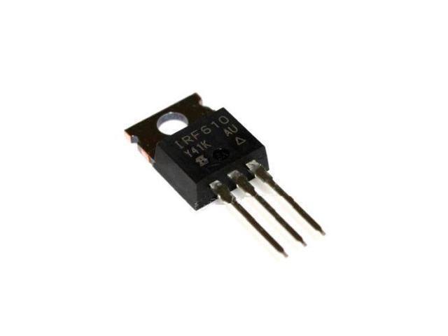 5 PCS IRF610PBF IRF610 MOSFET N-CH 200V 3.3A TO-220AB NEW