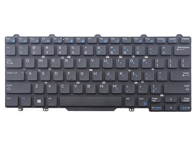 New Laptop Keyboard For Dell Latitude E7470 Black Color Us Ui Layout Newegg Com