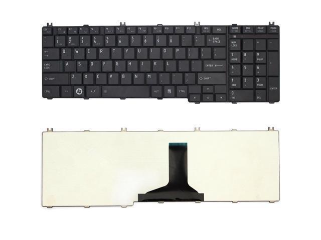Laptop Keyboard Compatible for Toshiba NSK-TQ0GC 01 9Z.N4YGC.001 PK130CX1B00 PK130CX1C00 9Z.N4YGC.101 NSK-TQ1GC K000102190 US Layout Black Color