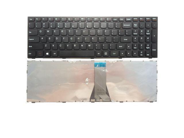 Replacement Laptop Replacement Keyboard With Frame For Lenovo Ideapad 300 15isk 300 15ibr 300 17isk Us Layout Black Color Newegg Com