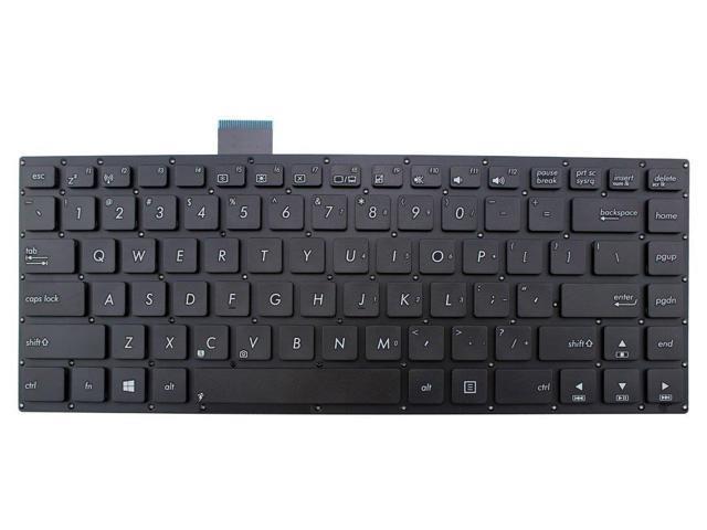 Laptop Keyboard Compatible for ASUS V451 V451L V451LA V451LB V451LN US Layout Black Color No Frame 