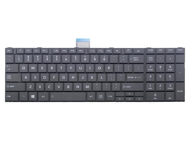 Laptop Replacement Keyboard For Toshiba Satellite C55 A C55t A C55d A C55dt A Us Layout Black Color Newegg Com