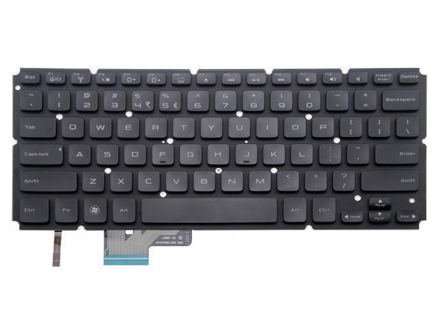 Laptop Keyboard For Dell Xps 14 L421x 15 L521x Us Layout Glossy Black Color With Backlit Newegg Com