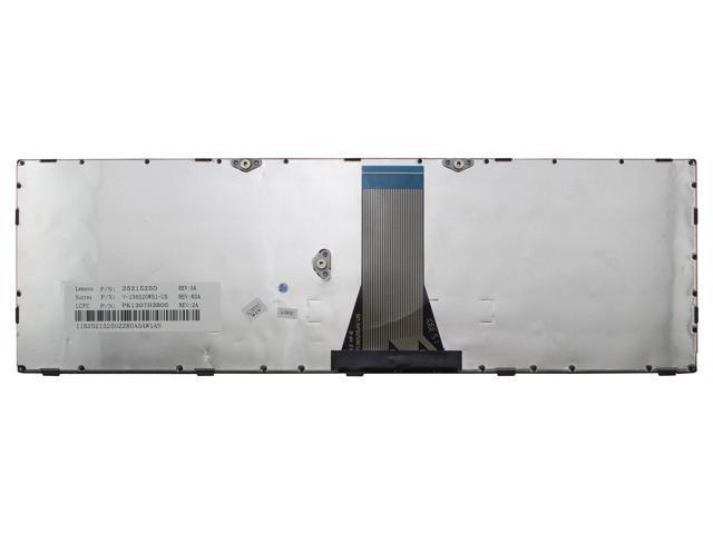 New for Lenovo Z50-70 Z50-75 US Backlit Keyboard Silver Frame