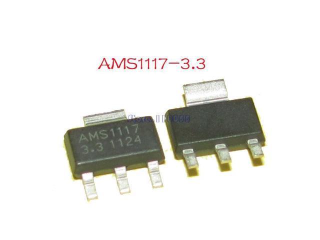 New 10Pcs AMS1117 LM1117 5V 1A SOT-223 LDO Voltage Regulator High Quality 