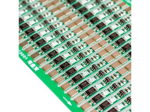 5pcs 1S 3.7V 3A LI-ION Bms Pcm Battery Protection Board 18650 Lithium Battery