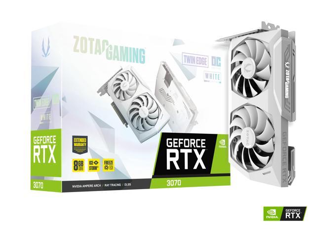 ZOTAC GAMING GeForce RTX 3070 Twin Edge OC White Edition LHR ZT