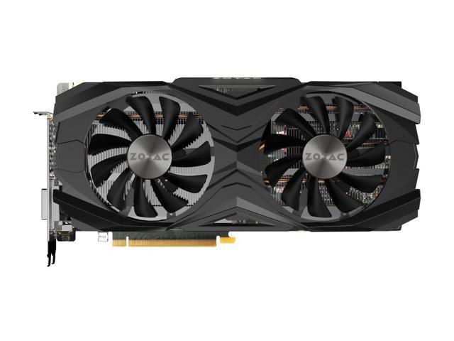 Zotac GeForce GTX 1070 AMP Core Edition Graphic Card - 1.61 GHz Core - 1.80 GHz Boost Clock - 8 GB GDDR5 - Dual Slot Space Required