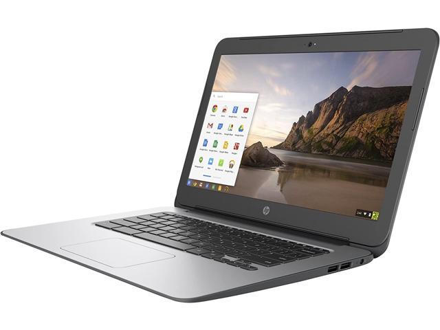 HP Chromebook 14 G4, 2.16 GHz Intel Celeron, 4GB DDR3 RAM, 16GB SSD Hard Drive, Chrome, 14" Screen
