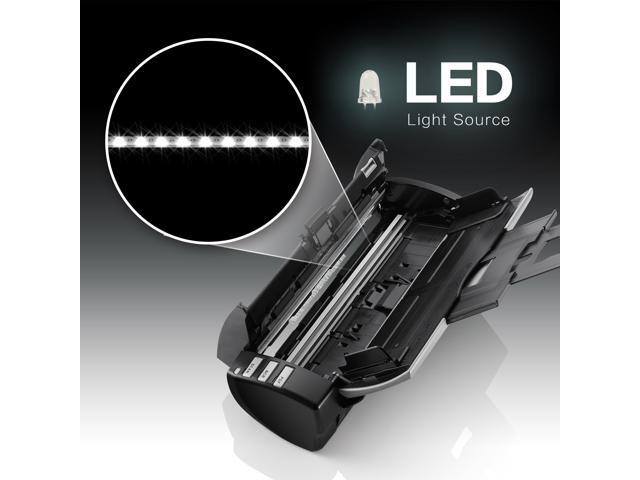 Plustek AD480 - Compact Desktop Scanner for Doc and Card, Fast ...