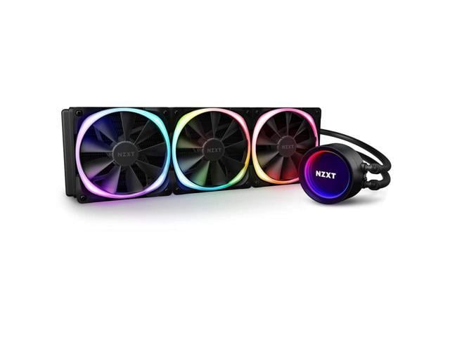 NZXT Kraken X73 RGB 360mm AIO RGB CPU Liquid Cooler Rotating Infinity ...