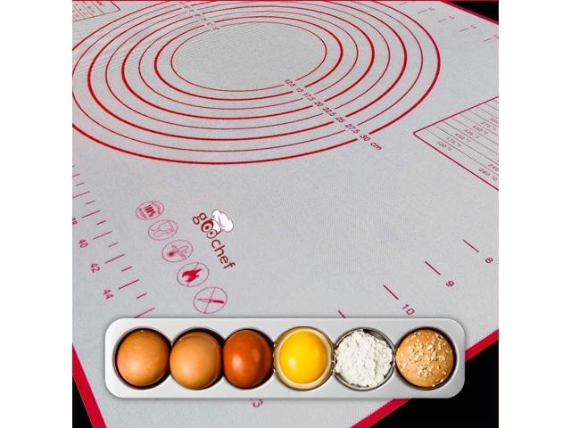 KITCHENRAKU KR Large Induction Cooktop Protector Mat 20.4x30.7 Inch,  Magnetic Electric Stove Covers Antistrike & Antiscratch Glass Top Cover,  Silicone for StoveTop 