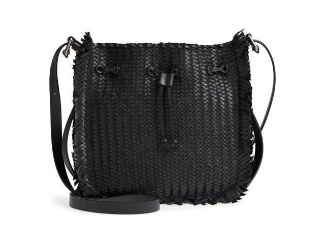 michael kors black crossbody strap