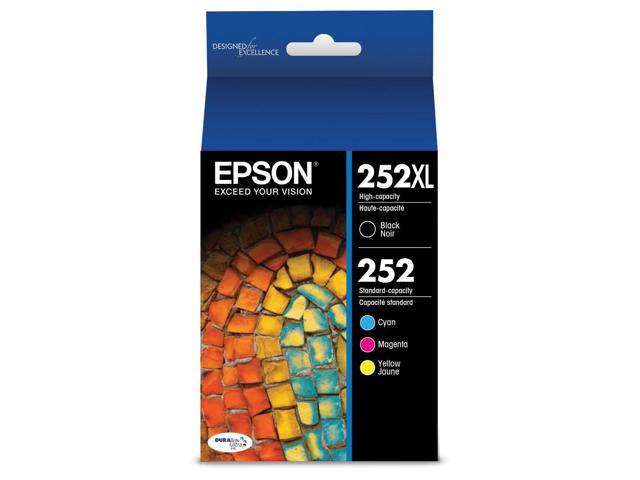 Photo 1 of Epson Durabrite Ultra 252Xl Ink Cartridge - Black Cyan Magenta Yellow