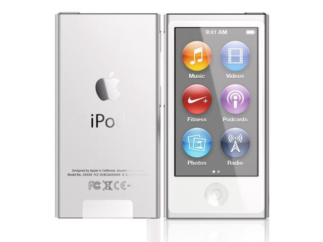 16GB /FREE/FAST SHIPPING/WARRANTY Apple iPod nano 7th Generation Silver New 
