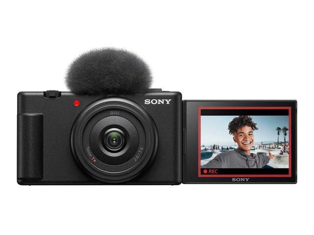 Sony ZV-1F Black Vlog Camera For Content Creators & Vloggers