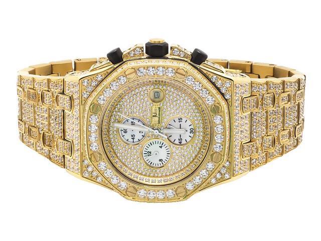 simulated diamond watches mens