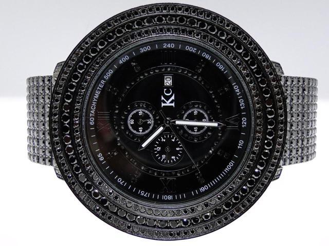 simulated diamond watch