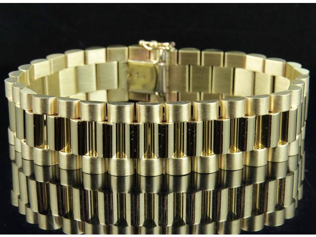 gold president bracelet