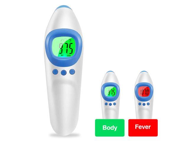 for Baby Kids Adults Pets or Objests， Fast 7-9 Delivery Time /& Infrared Forehead Thermometer Accurate Non Touch Thermometer with Fever Alarm