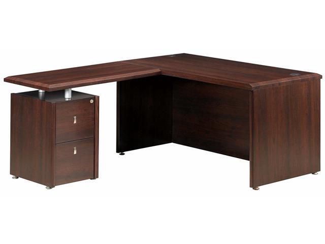 Gof Gn Series Veneer L Shaped Home Office Desk Single