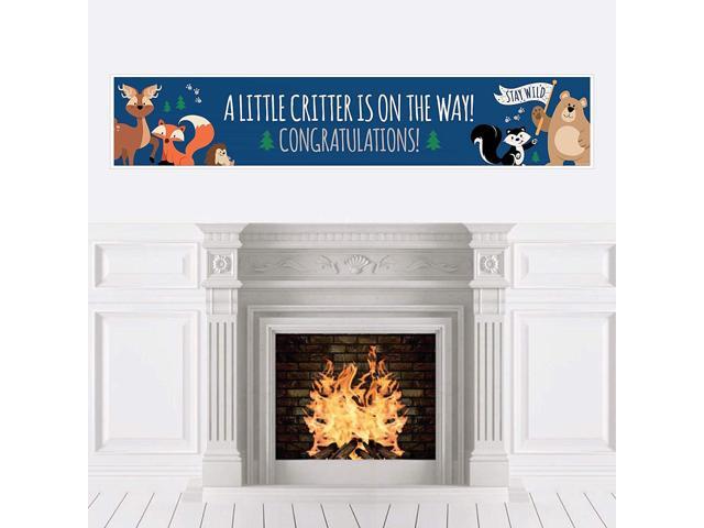 Big Dot Of Happiness Stay Wild Forest Animals Woodland Baby