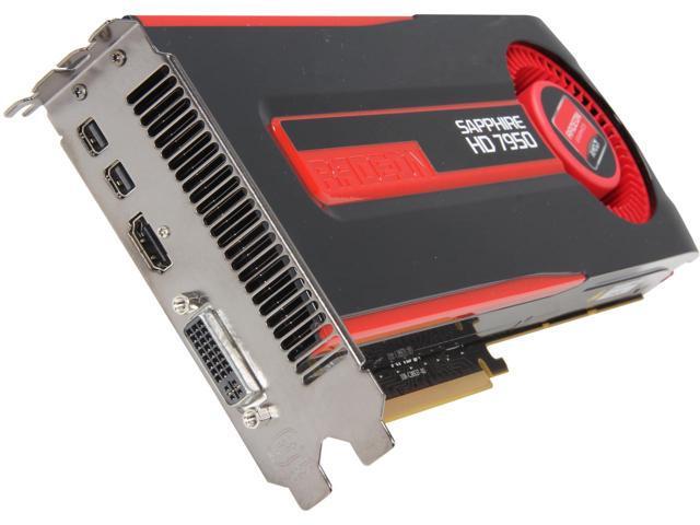 SAPPHIRE Radeon HD 7950 100352-4L 3GB GDDR5 PCI-Express Video Card with Boost