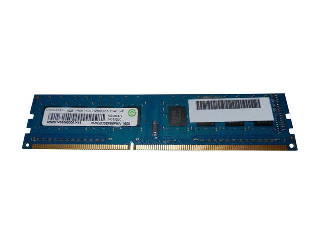 Crucial 4GB PC3-12800 DDR3-1600MHz non-ECC Unbuffered CL11 240-Pin DIMM D-RK