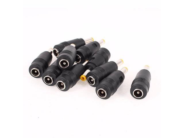 6pcs 3.5 x 1.35mm Transparent DC Power Female Jack Socket Panel Mount Connector 